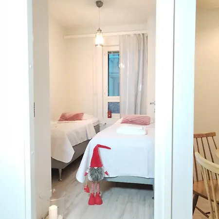شقة Fresh 2br, Sauna And Free Parking *